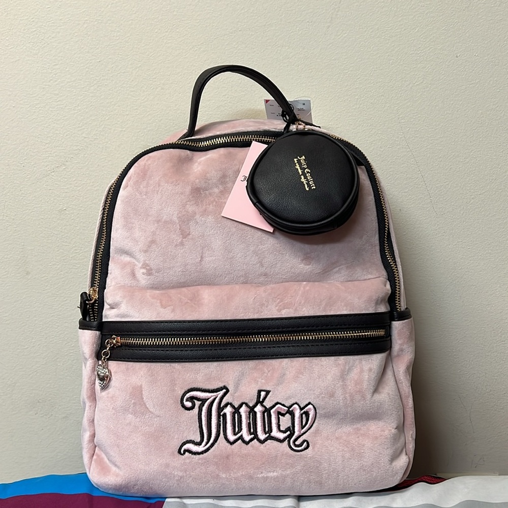 Pink Juicy Couture backpack - NEW